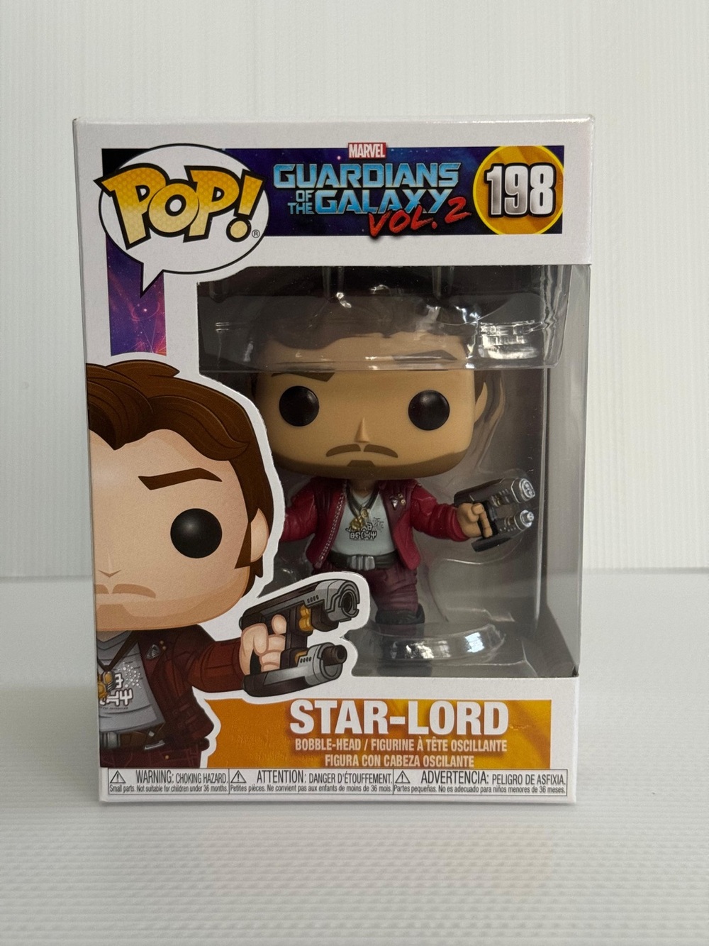 Funko Pop Guardians of the Galaxy Vol. 2: Star-Lord #198
